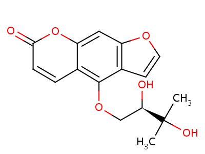 水合氧化前胡素結(jié)構(gòu)式,2643-85-8結(jié)構(gòu)式
