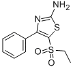 2-氨基-5-(乙基磺酰基)-4-苯基-1,3-噻唑結(jié)構(gòu)式_1000018-52-9結(jié)構(gòu)式