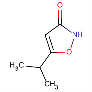 5-(1-甲基乙基)-3(2H)-異噁唑酮結(jié)構(gòu)式_10004-47-4結(jié)構(gòu)式