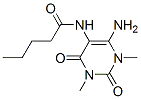 Pentanamide, n-(6-amino-1,2,3,4-tetrahydro-1,3-dimethyl-2,4-dioxo-5-pyrimidinyl)-Structure,100052-09-3Structure Pentanamide, n-(6-amino-1,2,3,4-tetrahydro-1,3-dimethyl-2,4-dioxo-5-pyrimidinyl)- Structure,100052-09-3Structure