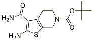 2-氨基-3-氨基甲酰-4,7-二氫-5H-噻吩并[2,3-c]吡啶-6-羧酸叔丁酯結構式_1001020-08-1結構式