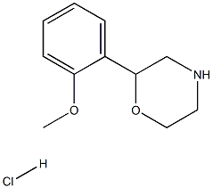 2-(2-甲氧基苯基)嗎啉結(jié)構(gòu)式_1001940-35-7結(jié)構(gòu)式