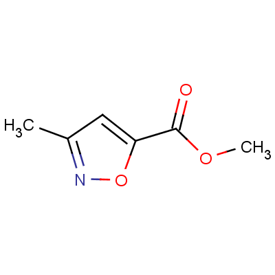 3-甲基異噁唑-5-羧酸甲酯結構式_1004-96-2結構式