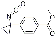 4-(1-異氰?；h(huán)丙基)苯甲酸甲酯結(jié)構(gòu)式_1006037-10-0結(jié)構(gòu)式