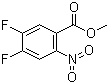 3,4-二氟-6-硝基苯甲酸甲酯結(jié)構(gòu)式_1015433-96-1結(jié)構(gòu)式
