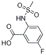5-氟-2-[(甲基磺?；?氨基]苯甲酸結(jié)構(gòu)式_1016788-23-0結(jié)構(gòu)式