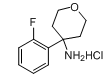 4-(2-氟苯基)四氫-2H-吡喃-4-胺鹽酸鹽結構式_1017463-58-9結構式