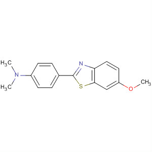 4-(6-甲氧基苯并[d]噻唑-2-基)-N,N-二甲基苯胺結(jié)構(gòu)式_10205-71-7結(jié)構(gòu)式