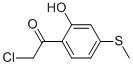 (9ci)-2-氯-1-[2-羥基-4-(甲基硫代)苯基]-乙酮結(jié)構(gòu)式_102645-96-5結(jié)構(gòu)式