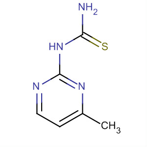1-(4-甲基嘧啶-2-基)硫脲結(jié)構(gòu)式_102739-58-2結(jié)構(gòu)式