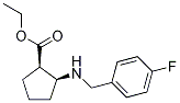 (1R,2s)-2-[[(4-fluorophenyl)methyl]amino]cyclopentanecarboxylic acid ethyl ester Structure,1033756-46-5Structure
