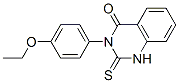 3-(4-乙氧基苯基)-2-硫氧代-2,3-二氫-4(1h)-喹唑烷酮結構式_1035-51-4結構式