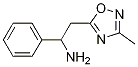 2-(3-甲基-[1,2,4]噁二唑-5-基)-1-苯乙胺結(jié)構(gòu)式_1040034-29-4結(jié)構(gòu)式