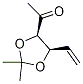 1-[(4r,5r)-5-乙烯-2,2-二甲基-1,3-二氧雜烷-4-基]-乙酮結(jié)構(gòu)式_1042237-51-3結(jié)構(gòu)式