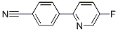4-(5-氟吡啶-2-基)苯甲腈結(jié)構(gòu)式_1046789-38-1結(jié)構(gòu)式