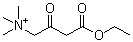 4-乙氧基-N,N,N-三甲基-2,4-二氧代-1-丁烷銨結(jié)構(gòu)式_10485-47-9結(jié)構(gòu)式