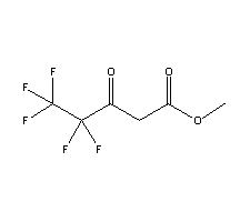 五氟丙酰基乙酸甲酯結(jié)構(gòu)式_104857-88-7結(jié)構(gòu)式