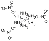 Hexaamminecobalt(III) nitrate Structure,10534-86-8Structure
