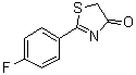 2-(4-氟苯基)-4(5h)-噻唑酮結構式_1053657-30-9結構式