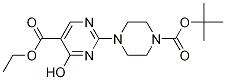 2-(4-(t-BOC)哌嗪-1-基)-4-羥基嘧啶-5-羧酸乙酯結構式_1065074-31-8結構式