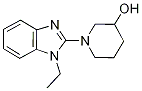1-(1-乙基-1H-苯并咪唑-2-基)-哌啶-3-醇結(jié)構(gòu)式_1065483-91-1結(jié)構(gòu)式