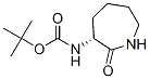 (R)-(2-氧代氮雜環(huán)庚烷-3-基)氨基甲酸叔丁酯結(jié)構(gòu)式_106691-72-9結(jié)構(gòu)式