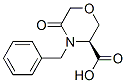 (3S)-4-Benzyl-5-oxomorpholine-3-carboxylic acidStructure,106973-37-9Structure (3S)-4-Benzyl-5-oxomorpholine-3-carboxylic acid Structure,106973-37-9Structure