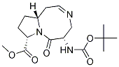(5S,8S,10aR,Z)-甲基5-((叔丁氧基羰基)氨基)-6-氧代-1,4,5,6,8,9,10,10a-八氫吡咯并[1,2-a][1,5]二吖辛因-8-羧酸結(jié)構(gòu)式_1071993-04-8結(jié)構(gòu)式