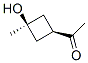反式-(9ci)-1-(3-羥基-3-甲基環(huán)丁基)-乙酮結(jié)構(gòu)式_107693-34-5結(jié)構(gòu)式