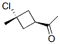 順式-(9ci)-1-(3-氯-3-甲基環(huán)丁基)-乙酮結(jié)構(gòu)式_107693-41-4結(jié)構(gòu)式