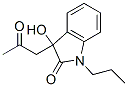 3-羥基-3-(2-氧代丙基)-1-丙基-1,3-二氫吲哚-2-酮結構式_107864-79-9結構式