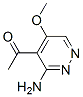 (9ci)-1-(3-氨基-5-甲氧基-4-吡嗪)-乙酮結(jié)構(gòu)式_107890-47-1結(jié)構(gòu)式