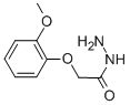 (2-甲氧基苯氧基)-乙酸肼結構式_107967-88-4結構式