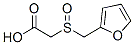 2-[(2-呋喃甲基)磺?；鵠乙酸結(jié)構(gòu)式_108499-26-9結(jié)構(gòu)式