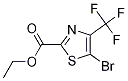 5-溴-4-(三氟甲基)噻唑-2-羧酸乙酯結(jié)構(gòu)式_1086393-21-6結(jié)構(gòu)式