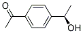 (9ci)-1-[4-[(1r)-1-羥基乙基]苯基]-乙酮結(jié)構(gòu)式_108673-17-2結(jié)構(gòu)式