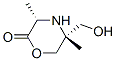 反式-(9ci)-5-(羥基甲基)-3,5-二甲基-2-嗎啉結(jié)構(gòu)式_108713-80-0結(jié)構(gòu)式