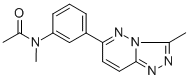 N-甲基-n-(3-(3-甲基-[1,2,4]噻唑并[4,3-b]吡嗪-6-基)苯基)乙酰胺結(jié)構(gòu)式_108825-65-6結(jié)構(gòu)式