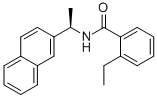 2-乙基-n-(1r-萘-2-基-乙基)-苯甲酰胺結(jié)構(gòu)式_1093070-12-2結(jié)構(gòu)式