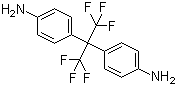 2,2-Bis(4-aminophenyl)hexafluoropropaneStructure,1095-78-9Structure 2,2-Bis(4-aminophenyl)hexafluoropropane Structure,1095-78-9Structure