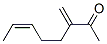 (z)-(9ci)-3-亞甲基-6-辛烯-2-酮結構式_109669-37-6結構式