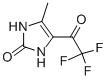 (9ci)-1,3-二氫-4-甲基-5-(三氟乙酰基)-2H-咪唑-2-酮結(jié)構(gòu)式_109777-66-4結(jié)構(gòu)式