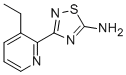 3-(3-乙基吡啶-2-基)-1,2,4-噻二唑-5-胺結(jié)構(gòu)式_1103426-73-8結(jié)構(gòu)式