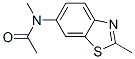 (9ci)-n-甲基-n-(2-甲基-6-苯并噻唑)-乙酰胺結(jié)構(gòu)式_110460-00-9結(jié)構(gòu)式