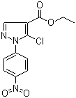 5-氯-1-(4-硝基苯基)-1H-吡唑-4-羧酸乙酯結(jié)構(gòu)式_110821-37-9結(jié)構(gòu)式