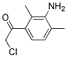 (9ci)-1-(3-氨基-2,4-二甲基苯基)-2-氯-乙酮結(jié)構(gòu)式_110872-57-6結(jié)構(gòu)式
