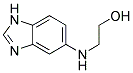 (9ci)-2-(1H-苯并咪唑-5-基氨基)-乙醇結(jié)構(gòu)式_110893-12-4結(jié)構(gòu)式
