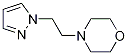1-(2-嗎啉乙基)吡唑結(jié)構(gòu)式_1111096-05-9結(jié)構(gòu)式