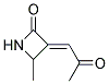 (e)-(9ci)-4-甲基-3-(2-氧代亞丙基)-2-氮雜啶酮結(jié)構(gòu)式_111390-89-7結(jié)構(gòu)式