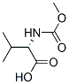 N-(甲氧基羰基)-纈氨酸結構式_111398-44-8結構式
